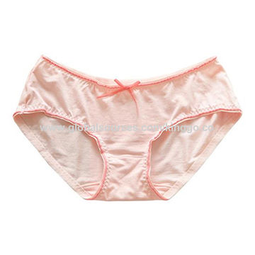 Buy Wholesale China Girls' Panties With Satin Bowknot & Girls