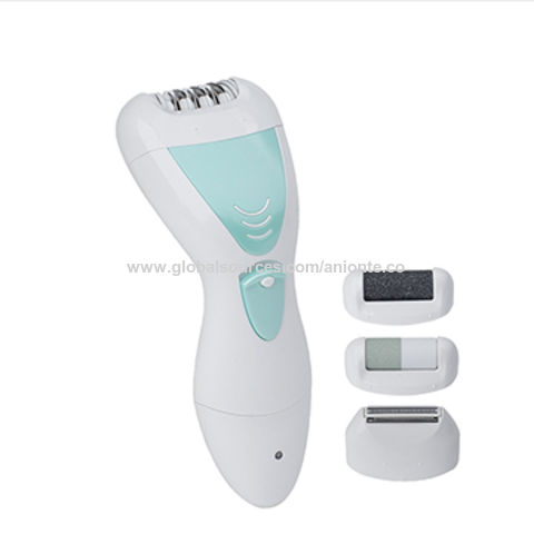 طقم آلة إزالة الشعر النسائية 4 في 1 قابلة لإعادة الشحن for sale at factory direct price