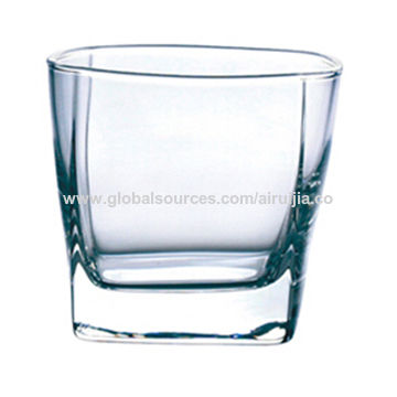 Square Tumbler Rocks Glass