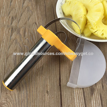 Stainless Steel Pineapple Corer Slicer Kitchen Fruit Easy Peeler Cutter Gadget