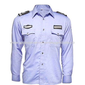 Compre Camisas Del Guardia De La Seguridad De Los Nuevos Hombres