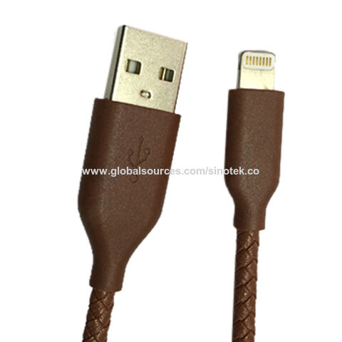 Cabos Lightning para USB A com certificação MFi da Apple, revestidos em nylon trançado e disponíveis em diferentes comprimentos - Cabos de carregamento para iPhone e iPad no atacado