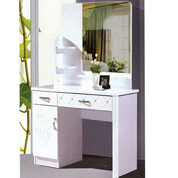 Environmental Paint Modern Dressing Table Desk And Chair With
