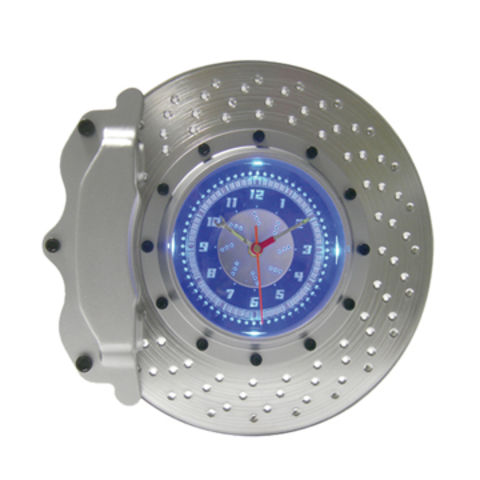 Buy Wholesale China Brake Disc Wall Clock with LED Light, Sized 35.2 x ...