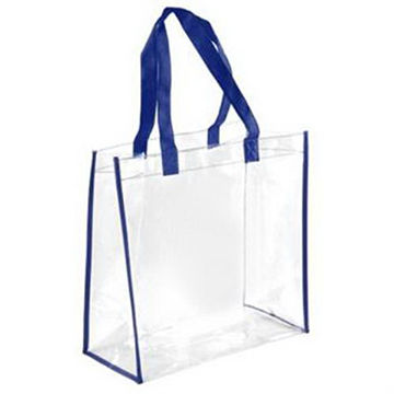 Buy Wholesale China Clear Plastic Tote Bag & Clear Plastic Tote Bag at USD  1