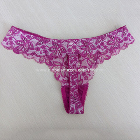 Sexy Lace Women Cotton Panty G-strings Thongs Underwear For Women