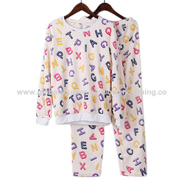 Buy Wholesale China Fleece Sleepwear Girls' Velvet Sleeping Dress