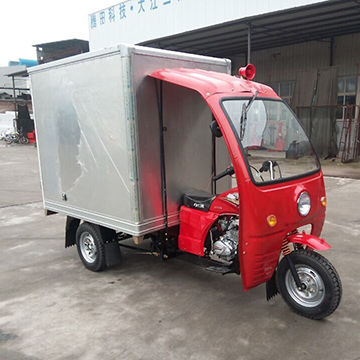 3-wheel Motorcycle With Closed Cargo Box Buy China Wholesale