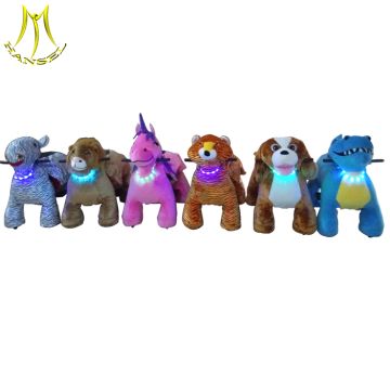 Hansel Children Motorized Plush Riding Animals for Shopping Mall - China  Motorized Plush Riding Animals and Motorized Animals price