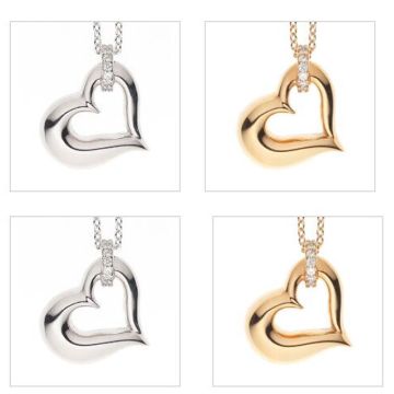 Cremation Jewelry Sterling Heart Urn Necklace Ashes Keepsake Pendant Necklace for sale at factory direct price