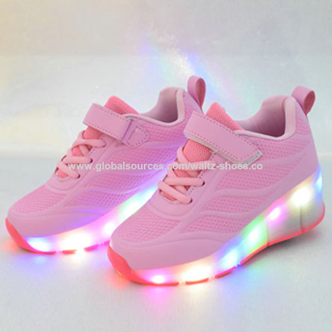 Gold/Black/Silver/Blue Led Shoes High Top With Remote | Light Up Shoes-thephaco.com.vn