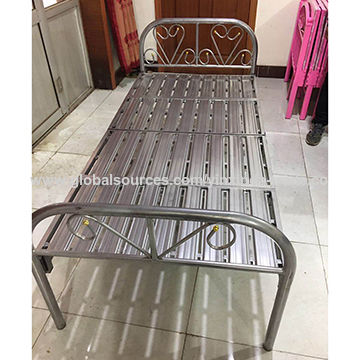 Foldable Bed Frame Steel, Best Collapsible Bed Frame