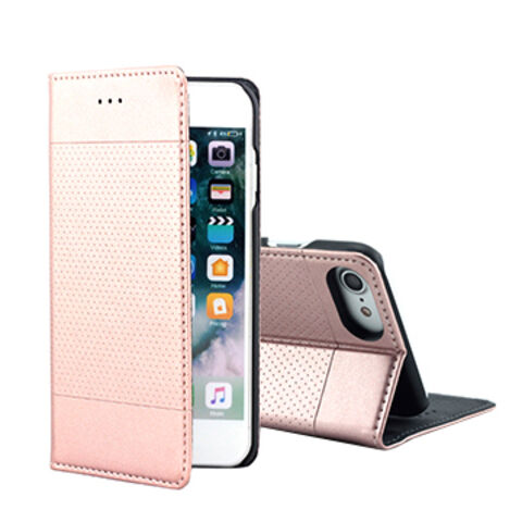 Étui portefeuille en cuir Premium avec RFID et design tendance pour iPhone 8