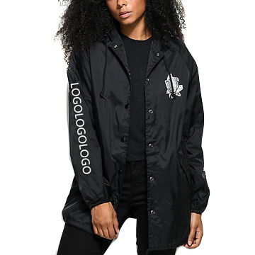 womens nylon windbreaker jacket