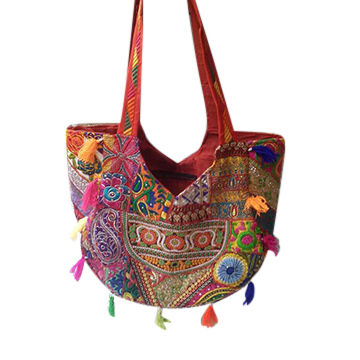 Handmade Ethnic Handbags,Zardozi clutch purses & Beaded Handbags exporters  & wholesale suppliers in india