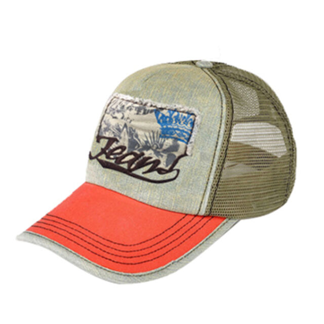 5-Panel Baseballkappe mit individuellem Logo, modische Trucker-Kappe mit Mesh