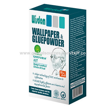 Glue powder for wallpaper and wall covering-Anti-mildew wallpaper