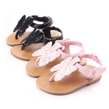 Buy Toddler Girl Strappy Sandals With Velcro Strap - Pink - Fabulous  Bargains Galore