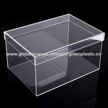 Boîte en acrylique, Boîtes transparentes en plastique, Boîtes en acrylique  transparent en Stock - ULINE.ca
