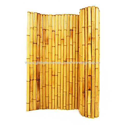 Bamboo Fence, Natural Black Bamboo Fence - China Wholesale Bamboo Fence ...