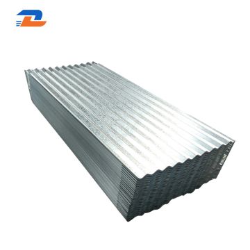Industrial Buildings 26 Gauge Corrugated Metal Roofing Thin Corrugated  Metal Sheets