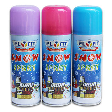 China Factory Wholesale Non flammable Christmas Party Snow Spray
