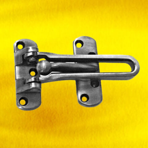 Buy Wholesale Hong Kong SAR Chrome-plated Door Guard Packed In Pe Bag