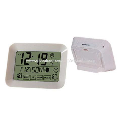 Horloge numérique à écran tactile avec alarme/calendrier