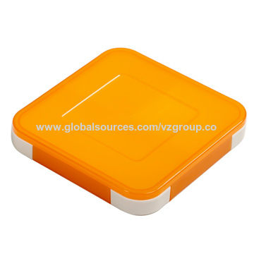 Buy Wholesale China Fda New/stylish High-quality Ultra-thin Slim Plastic Lunch  Bento Box, Bpa-free/green & Lunch Bento Box at USD 2.81