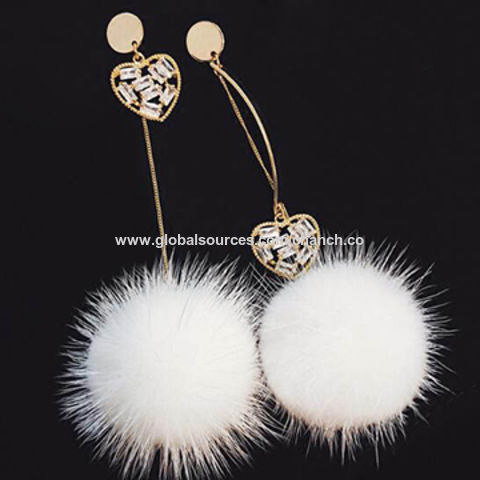 pom pom earrings price