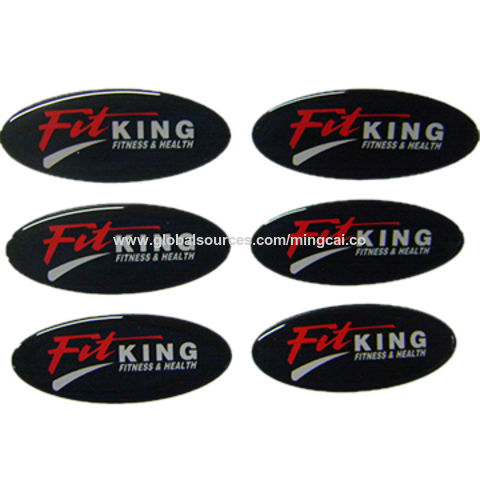 Custom Clear Epoxy Resin Stickers Doming - China Resin, Doming