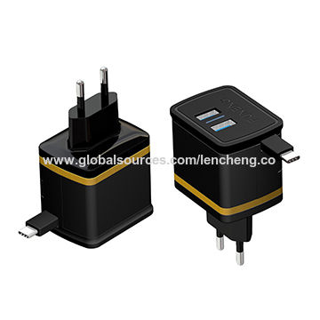 Buy Wholesale Taiwan Retractable Ac Charger For Mobile Device, 100 ...