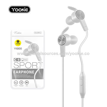 Sports discount earphones wired