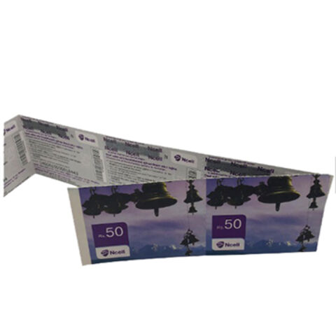 Kundenspezifisches bedruckbares HF MIFARE® Ultralight Papier RFID Ticket für Konzerte/Flughäfen
