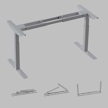 Buy Wholesale China Height Adjust Table Frame With 3 Segments 2 Motors ...