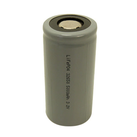 HZM 32650 3.2V 5000mAh LiFePO4 cylindrical battery cell, garden light ...