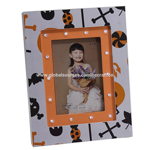 Buy Wholesale China New Design Halloween Party Time Led Light Wooden ...