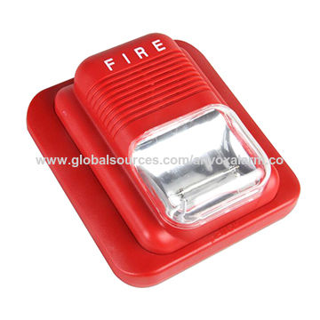 Buy China Wholesale Fire Alarm Siren With Strobe, 118db Loud Sound, 3 ...