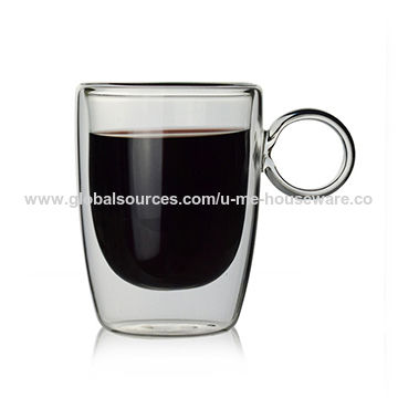 Insulated Gl Coffee Cups The Table China Double Wall Insulated Gl Tea Mug Coffee From Qingdao