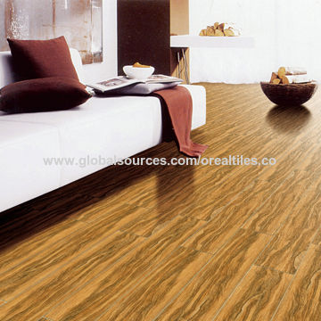 150X600mm Hardwood Flooring Fake Wood Textured Tile - China Floor