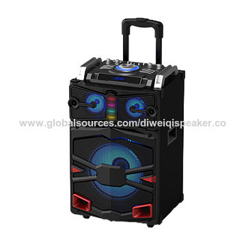 Buy Wholesale China Party Trolley Speaker With Led Lighting Usb Sd Fm ...
