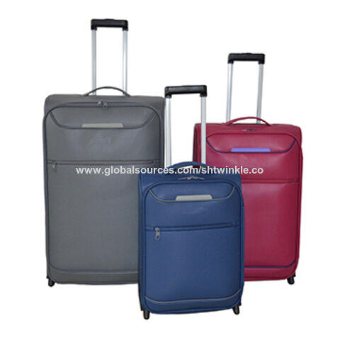Farbige Gepäcksets 3-seitig