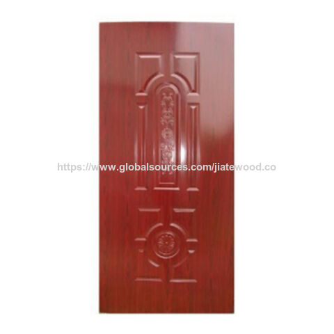 قشرة باب إتش اد إف مصبوبة قشرة خشبية (أبيض بريمير/ونسجي/ميلامين) for sale at factory direct price