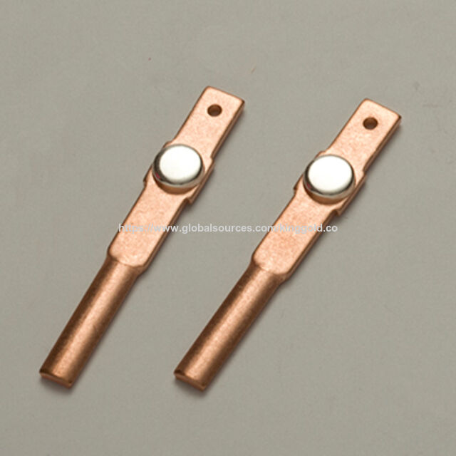 Assembled autostaked electrical contacts used in switch and socket