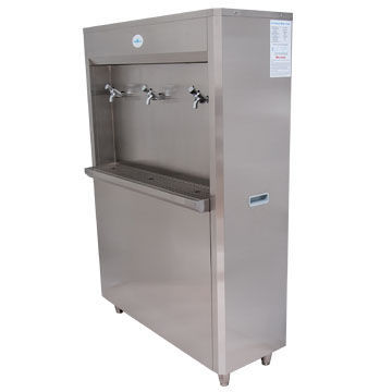 Commercial Straight Chiller, 100LPH, Stainless Steel, 3 Taps for sale at factory direct price