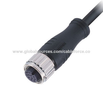 Sensor Cables/Actuator Cables M12 A-Code 5,Female Front Panel Mount 