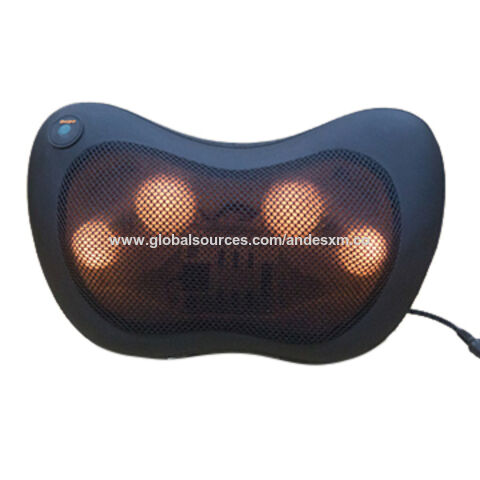 China Good Quality Heated Car Massage Pillow Shiatsu Neck Massager
