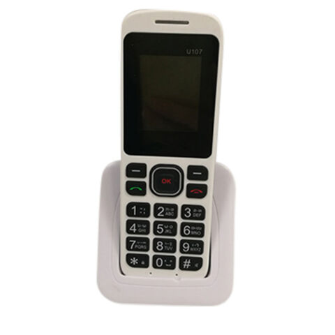 Combiné sans fil de téléphone de carte SIM GSM avec double SIM FM
