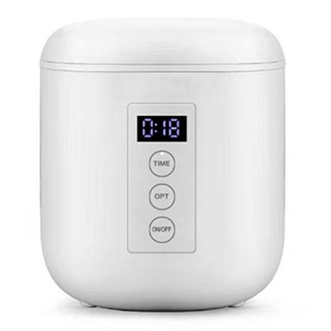 Mini Electric Rice Cooker 1.0l With Led Display, Multifunction Non
