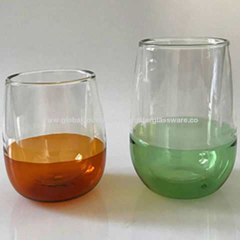 Buy Wholesale China Double Walled Glass 2pack 350ml Transparent